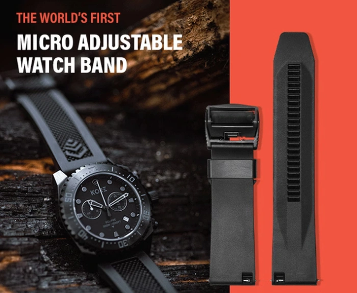 KORE Swiss Uhren mikroverstellbares Armband