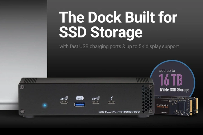 Thunderbolt-Dock mit SSD