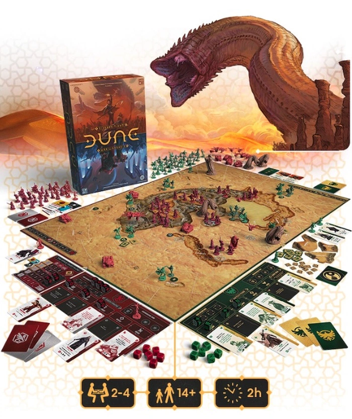 Dune War for Arrakis Brettspiel 2022