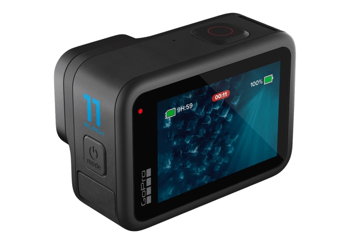 neue GoPro HERO11 Black Action-Kamera hinten