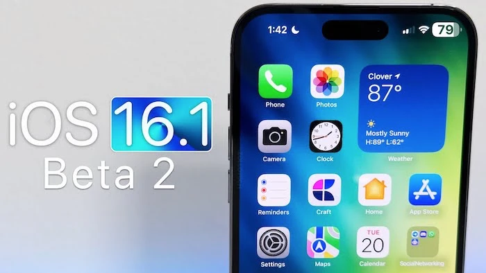 iOS 16.1 Beta 2 
