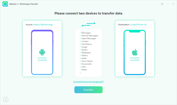 Watsgo Guide - Android und iPhone verbinden