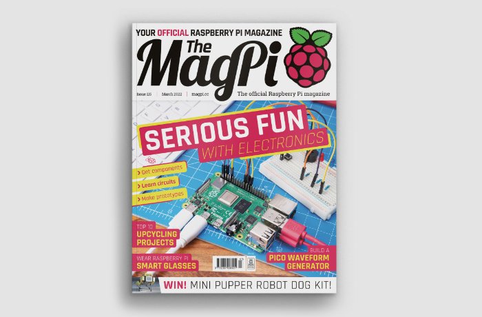 Das neueste MagPi-Magazin bietet Spaß mit Elektronik