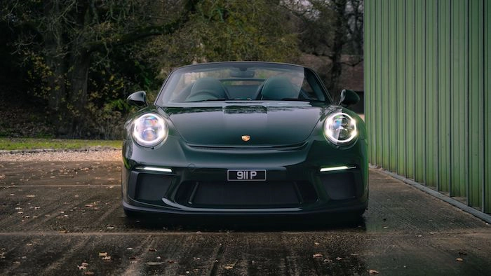 Einmaliger grüner Porsche 911 Speedster enthüllt