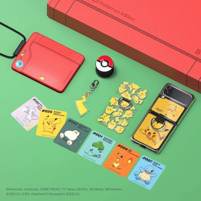 Samsung Galaxy Z Flip3 Pokemon Edition gestartet