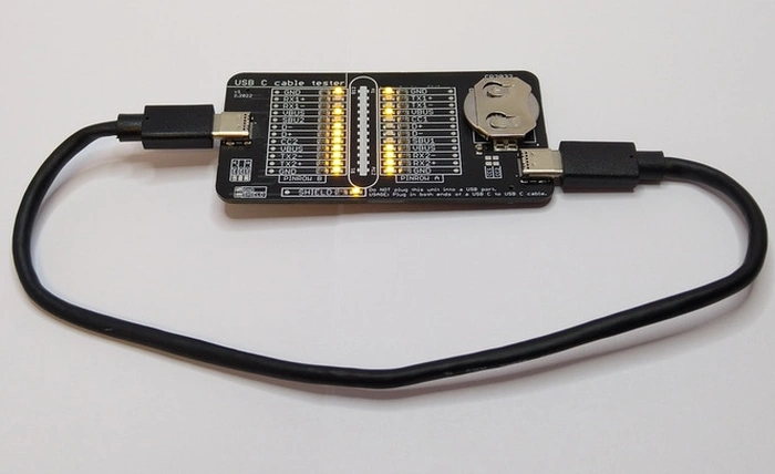 USB-C-Kabeltester im Taschenformat