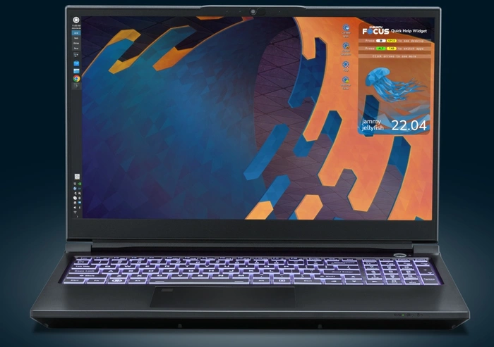 Der Linux-Laptop Kubuntu Focus M2 ist ab 1.895 US-Dollar erhältlich