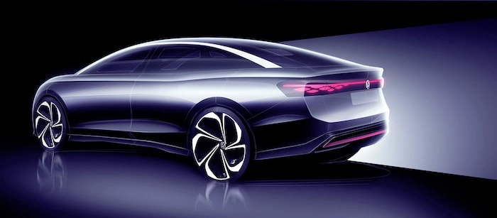 Das Volkswagen ID Aero-Konzept wird nächste Woche vorgestellt