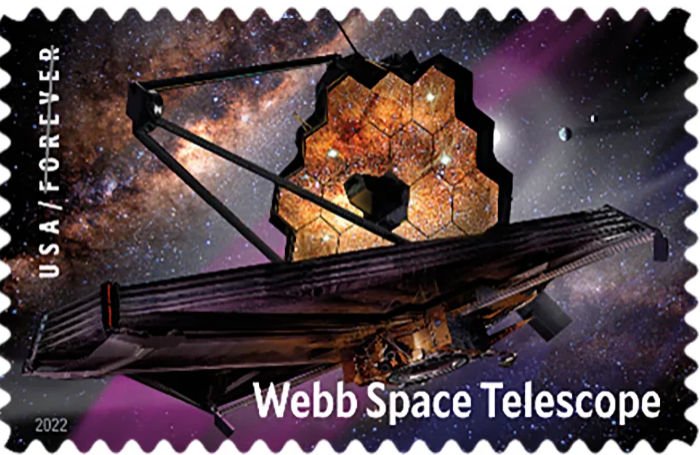 USPS verkauft James-Webb-Weltraumteleskop-Briefmarken am 8. August