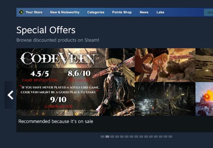 Valve sagt Nein zu Auszeichnungen und Rezensionen zu Steam-Store-Bildern