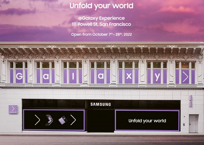 Samsung Galaxy Experience reiste im Oktober nach San Francisco