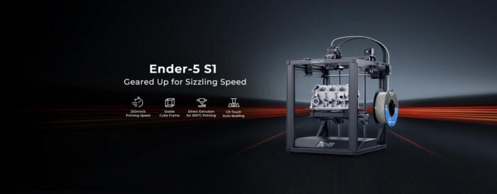 Creality bringt den Ender-5 S1 auf den Markt, das Flaggschiff des Jahres, das das Desktop-3D-Druckererlebnis neu erfindet