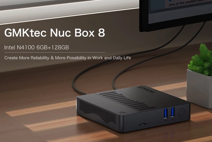 GMKtec Nuc Box 8 Intel Gemini Lake Mini-PC